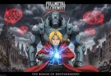 Fullmetal Alchemist watch order guide featured key visual art with Edward and Alphonse Elric