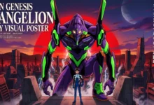 Neon Genesis Evangelion watch order guide featured key visual art with Shinji Ikari and EVA Unit-01
